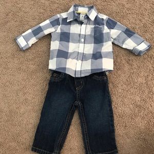 Carter’s baby boy outfit 6 months